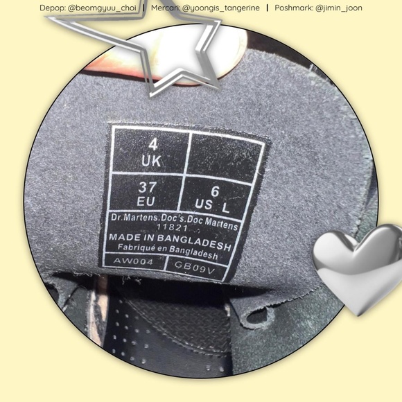 Dr. Martens 1460 nappa lace up boots 🖤✨ - Picture 7 of 7